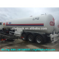 Low price 3 alxes big lpg propane tanker trailer 56000 litres à vendre